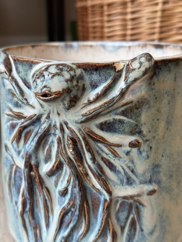 Osłonka Ceramiczna M - Korzenidło Szkliwiona OUTLET PLANTYKWRIAT